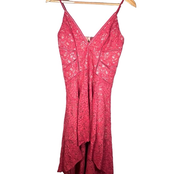 NWT The Jetset Diaries Rava Lace Maxi Dress in Apricot Size Small - Picture 9 of 15